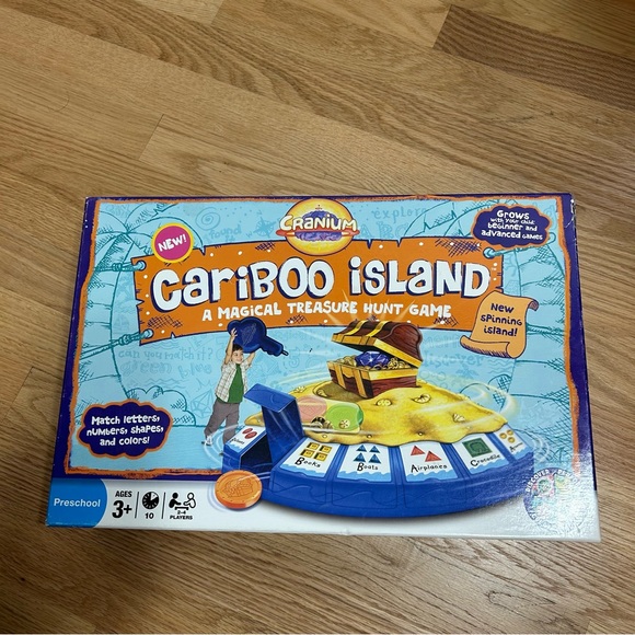 cranium Toys Cranium Cariboo Island Board Game Magical Treasure